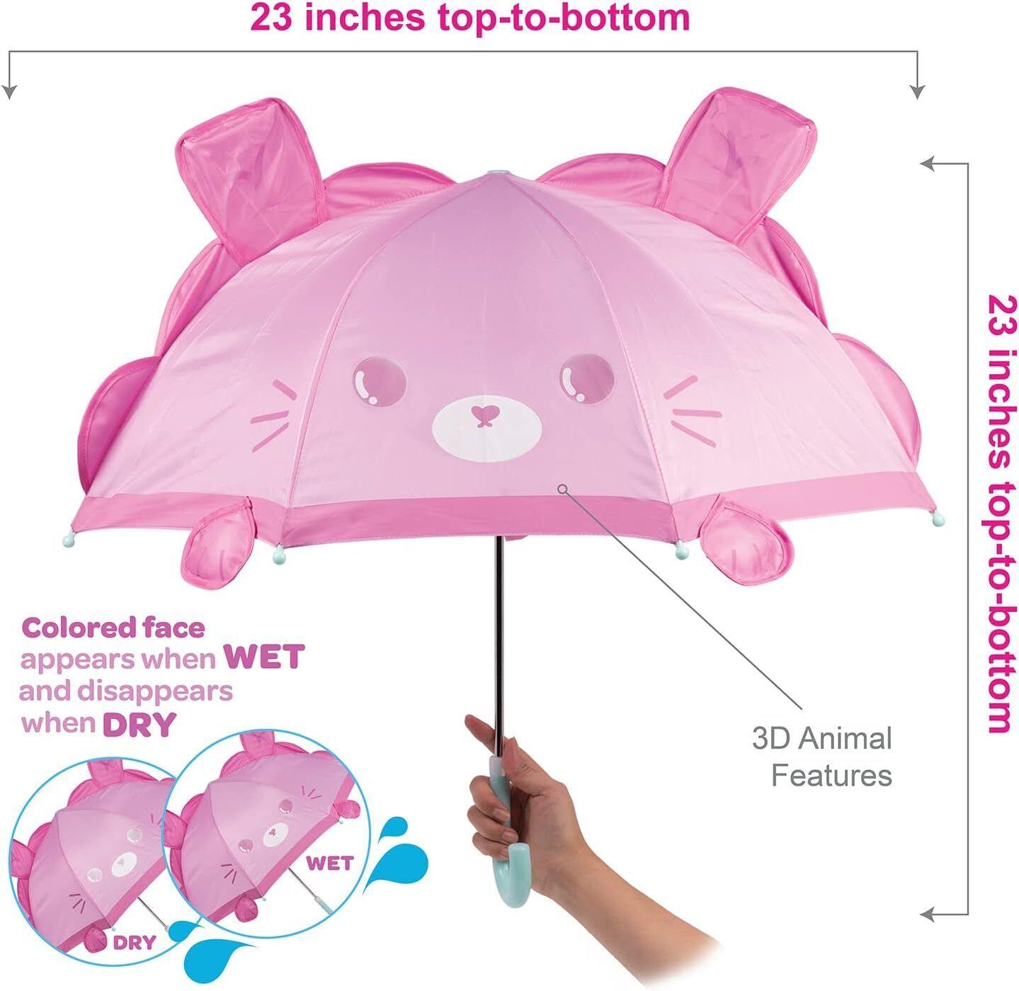 Kids 3D Animal Umbrella Magic Reveal