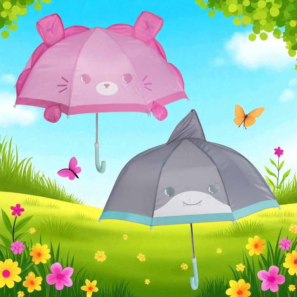 Kids 3D Animal Umbrella Magic Reveal