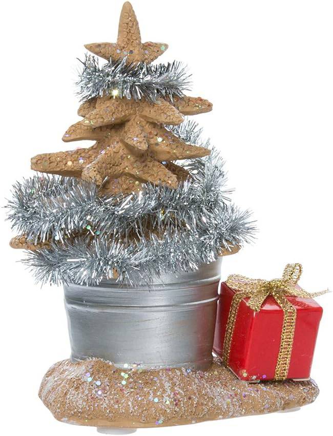 Kurt Adler Fabriche' Beach Santa Display Figure | 2-Piece set