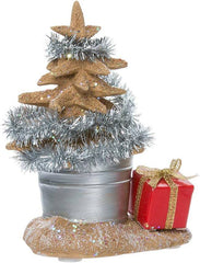 Kurt Adler Fabriche' Beach Santa Display Figure | 2-Piece set