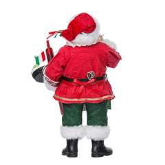 Kurt Adler Musical Fabriche Italian Santa Display Figure