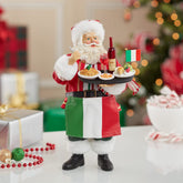 Kurt Adler Musical Fabriche Italian Santa Display Figure