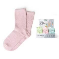 Aloe Infused Spa Socks