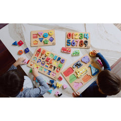 Little Buffalo Wooden Jigsaw Puzzles Ages 3+