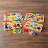 Little Buffalo Wooden Jigsaw Puzzles Ages 3+