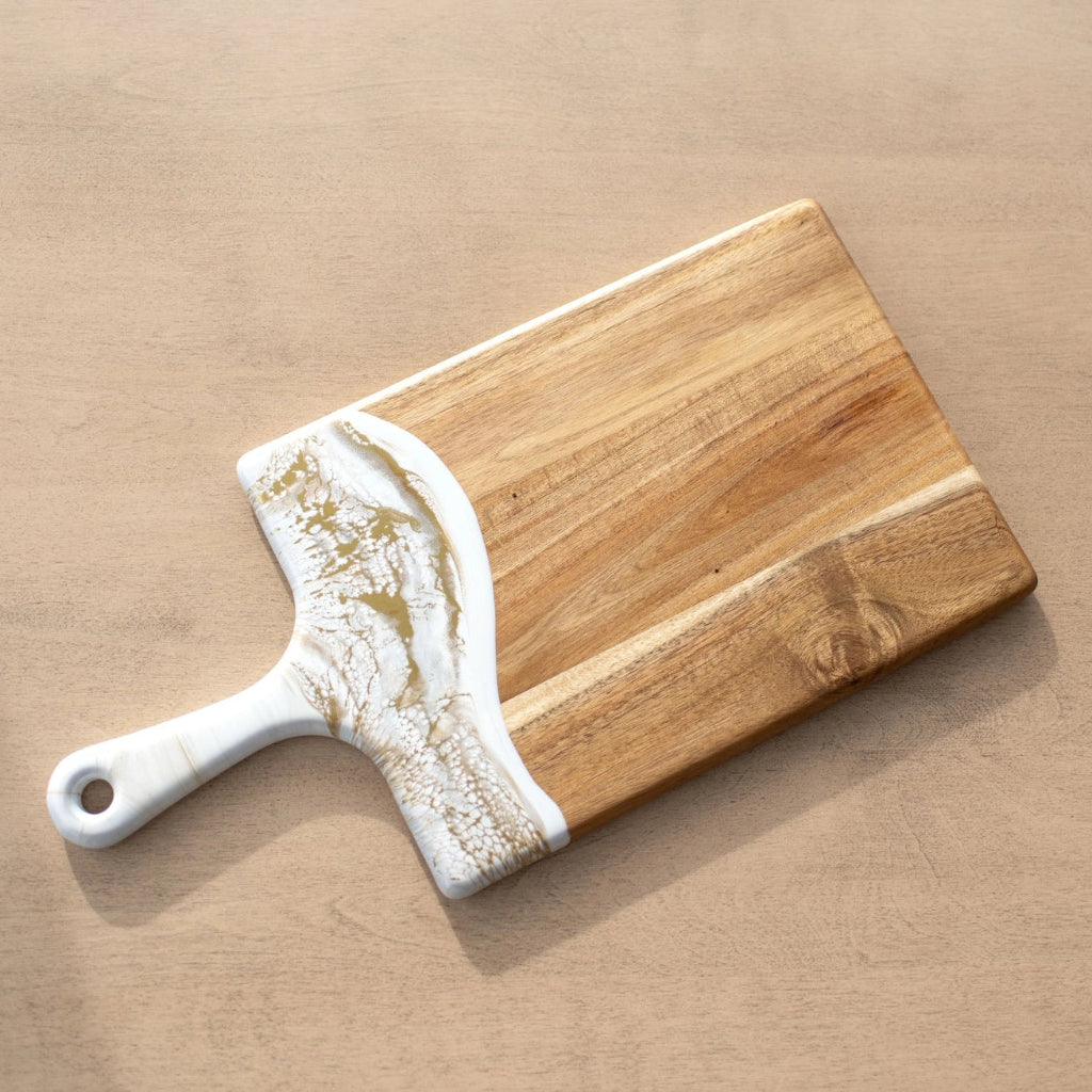 Lynn & Liana Designs | Large Charcuterie Board | Wood Resin Cheese Board