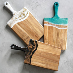 Lynn & Liana Designs | Large Charcuterie Board | Wood Resin Cheese Board