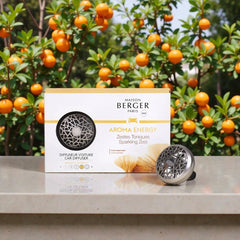 Maison Berger | Aroma Energy Sparkling Zest Car Diffuser Kit