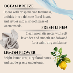 Maison Berger | Fresh Trio Pack | Lampe Berger Oil