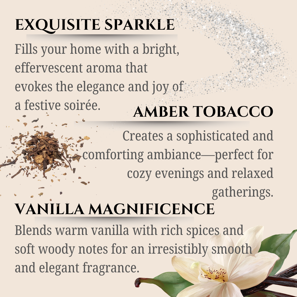 Maison Berger | Rosalie Trio Pack | Lampe Berger Oil