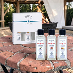 Maison Berger | Warm Trio Pack | Lampe Berger Oil