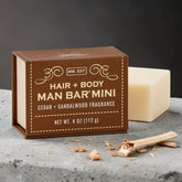 Man Bar Mini | Cedar & Sandalwood | Hair & Body 4 oz