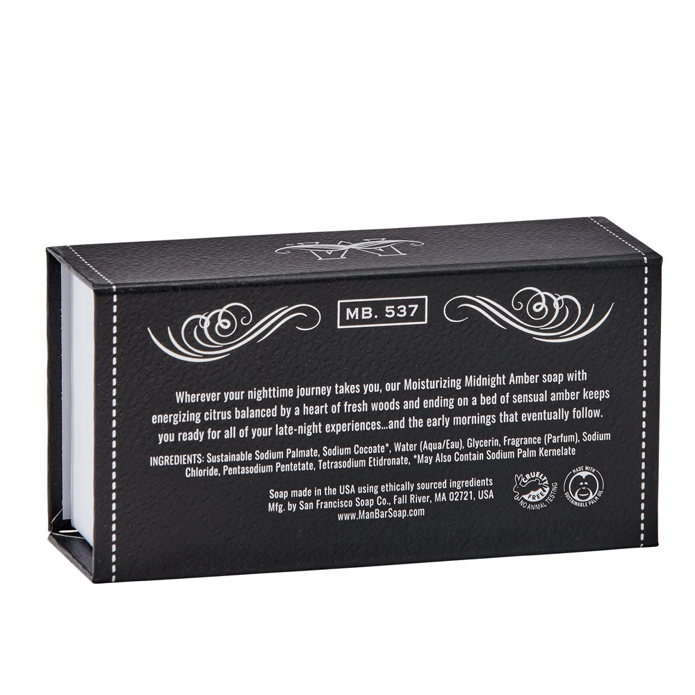 Man Bar Soap | Midnight Amber