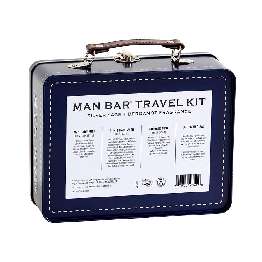 Man Bar Soap | Midnight Amber | Travel Kit