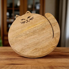 Mango Wood Cutting Board | Cat Lovers