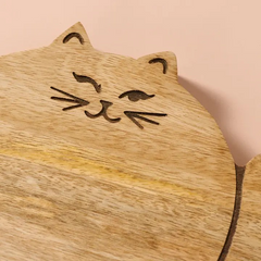 Mango Wood Cutting Board | Cat Lovers