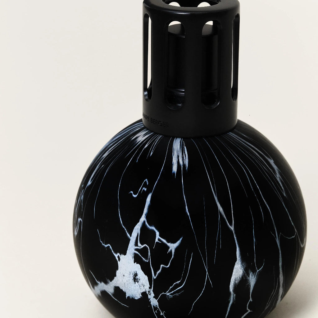 Marble Black Boule Lamp by Maison Berger