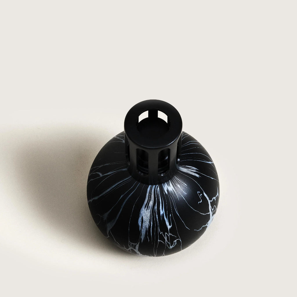Marble Black Boule Lamp by Maison Berger