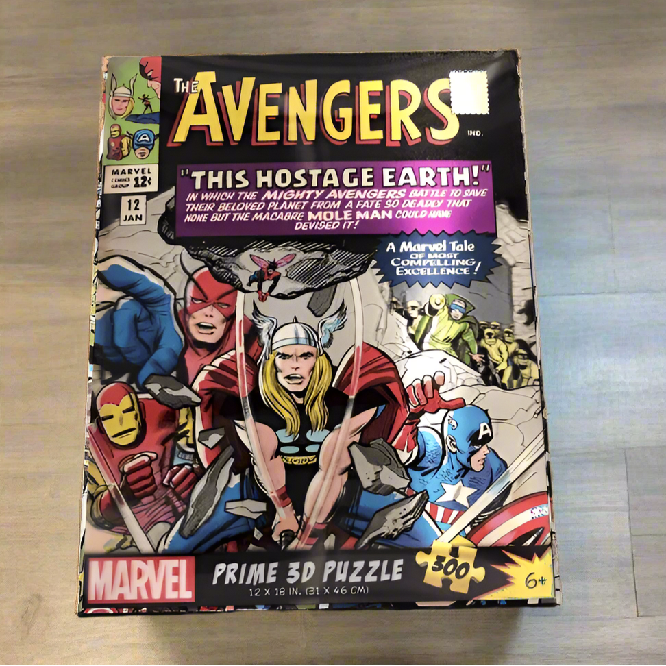 Marvel Avengers THIS HOSTAGE EARTH Prime 3D Puzzle - 300 PIECES