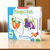 Match It Toddler Puzzle Self-Correcting Puzzle Sets - Things I Eat - Ages 2+