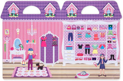 Melissa and Doug Puffy Sticker Play Set Reusable Stickers with To-Go Play Scenes