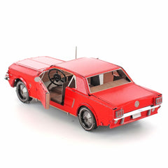 Metal Earth 1965 Ford Mustang Coupe Red Version