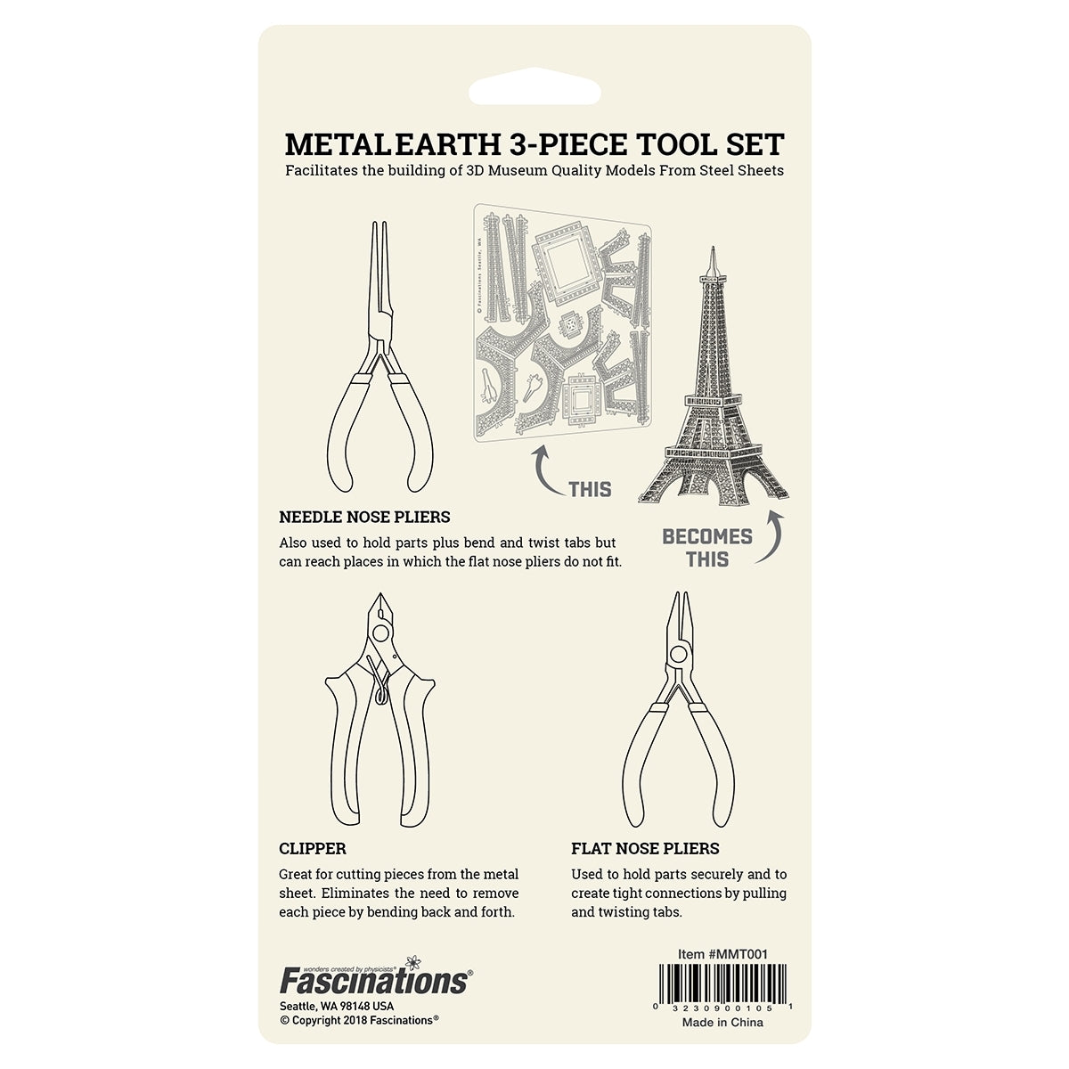 Metal Earth 3-Piece Tool Set