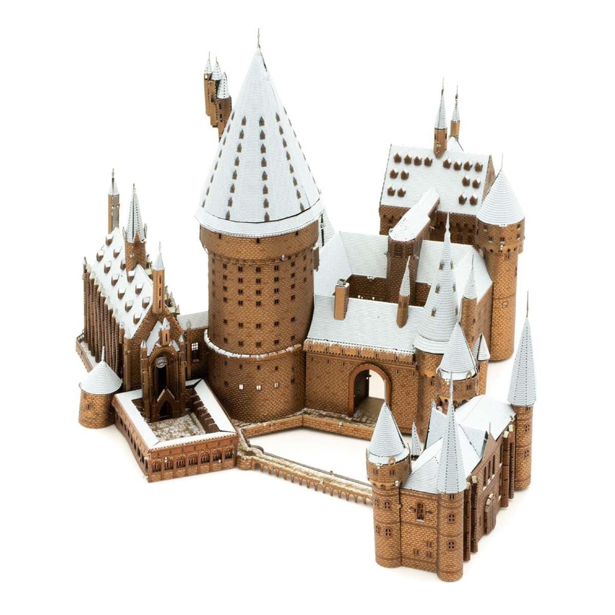 Metal Earth | Harry Potter Hogwarts in Snow | 3D Metal Model Kit
