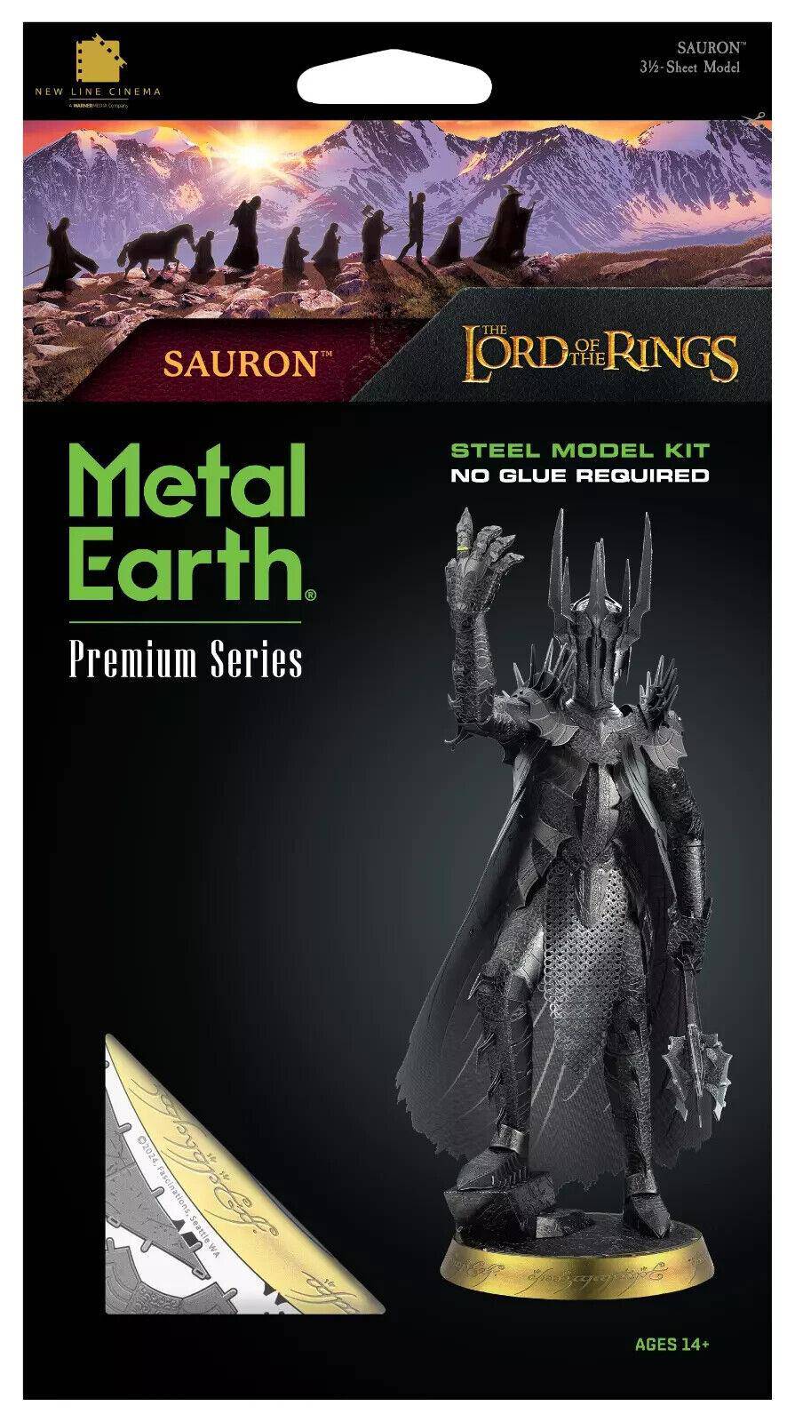 Metal Earth | Lord of the Rings Sauron | 3D Metal Model Kit