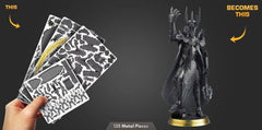 Metal Earth | Lord of the Rings Sauron | 3D Metal Model Kit