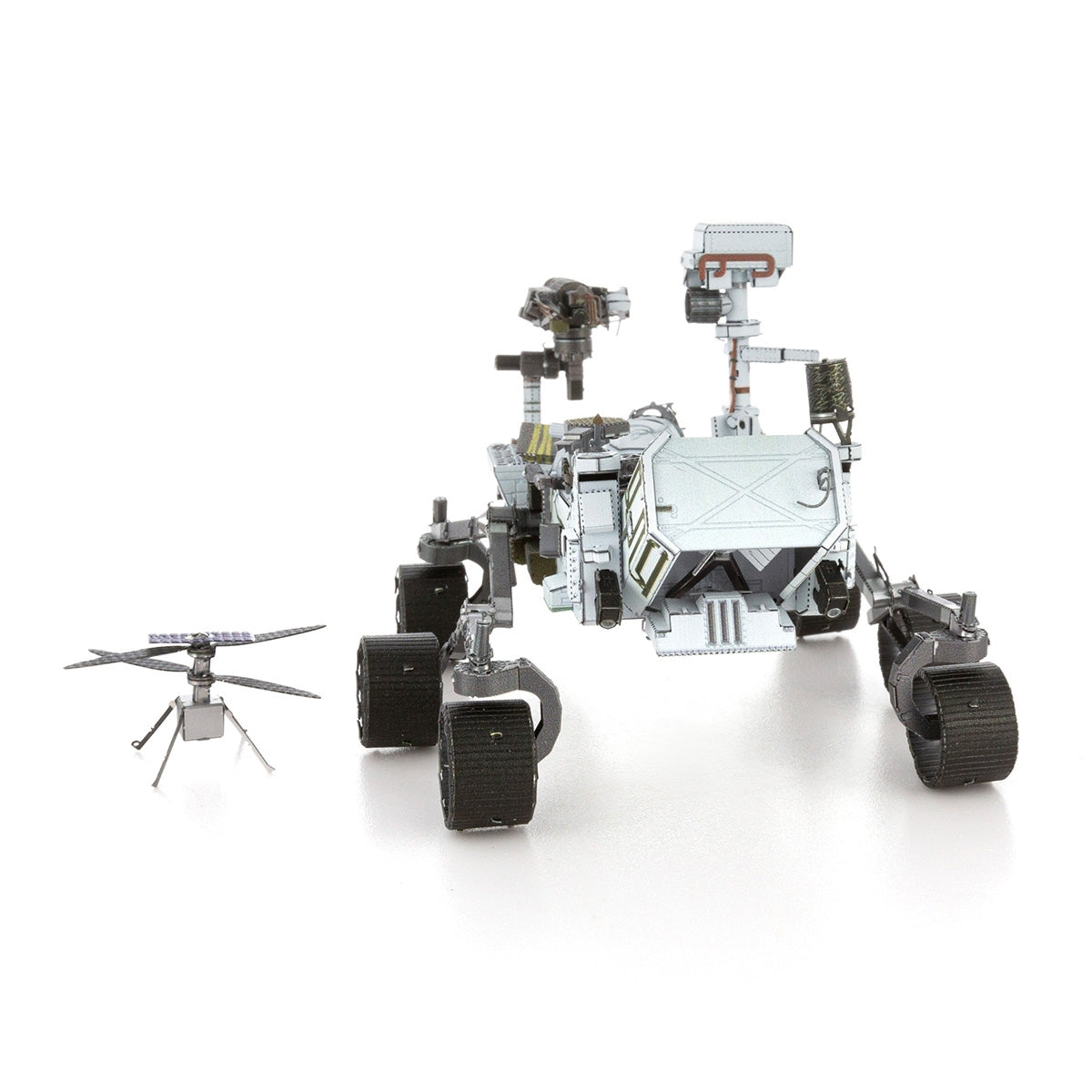 Metal Earth Mars Rover Perseverance & Ingenuity Helicopter