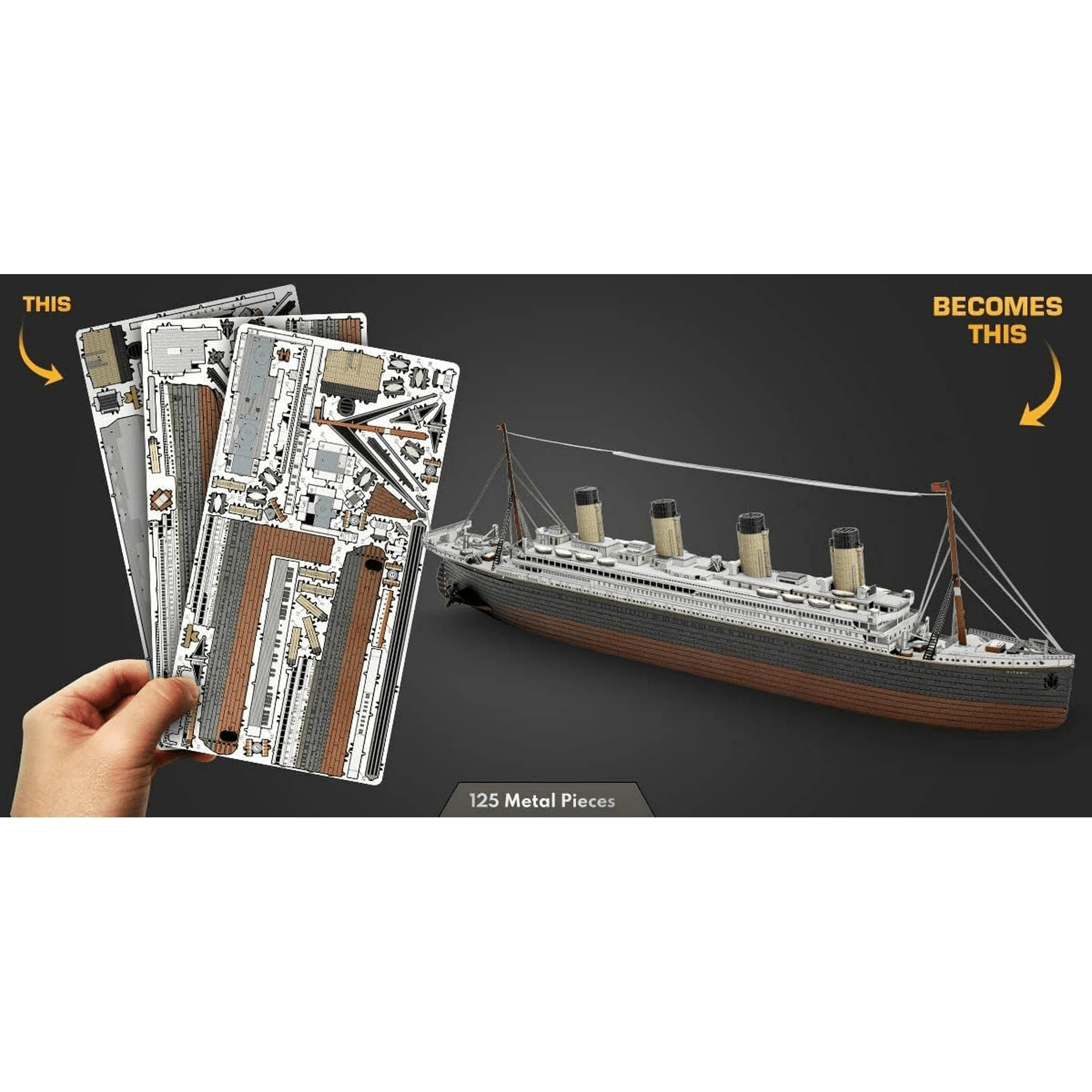 Metal Earth | RMS Titanic | 3D Metal Model Kit