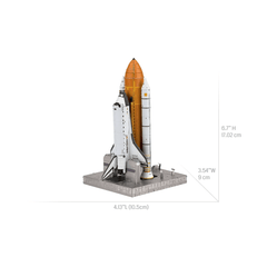 Metal Earth | Space Shuttle Launch Kit | 3D Metal Model Kit