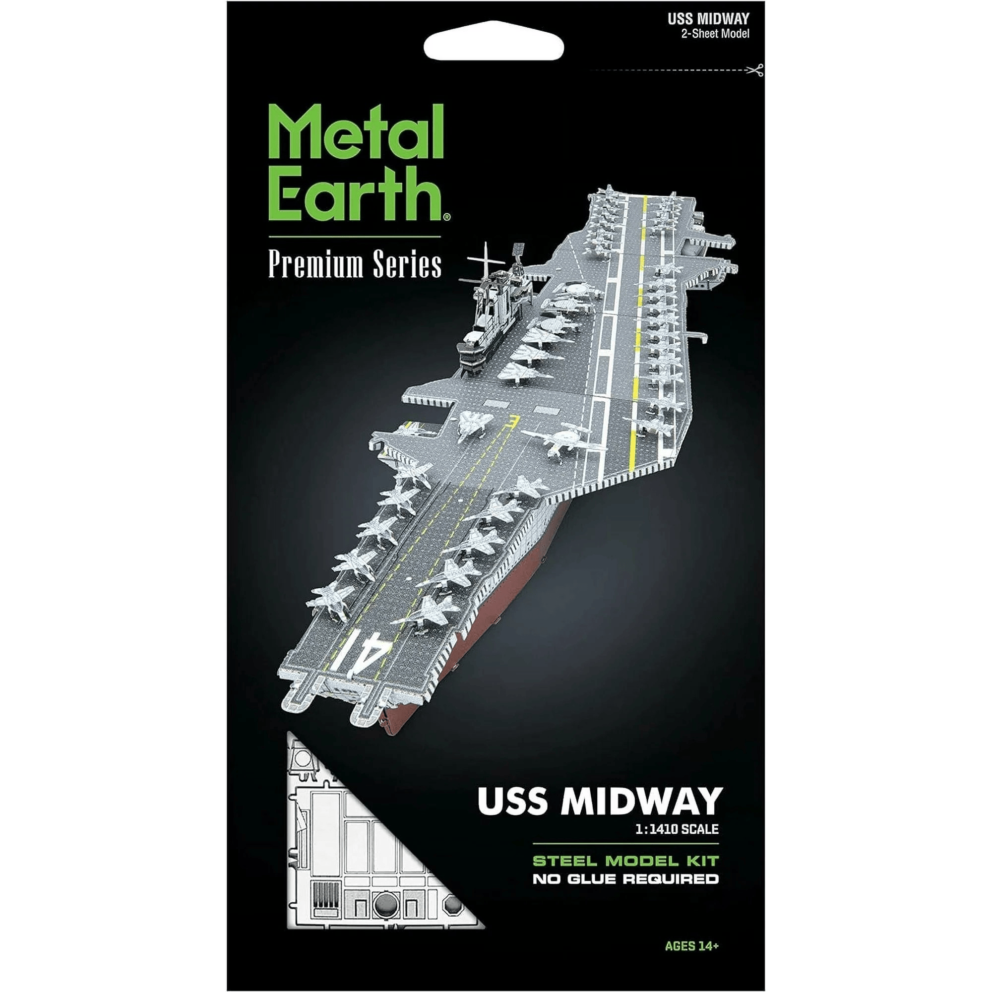 Metal Earth | USS Midway | 3D Metal Model Kit