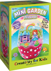 Mini Garden Chia Terrarium Princess Castle Grow Kit for Kids Girls Decorate DIY