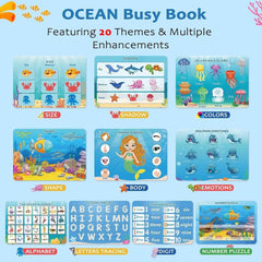 Montessori Busy Book for Toddlers