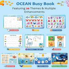 Montessori Busy Book for Toddlers