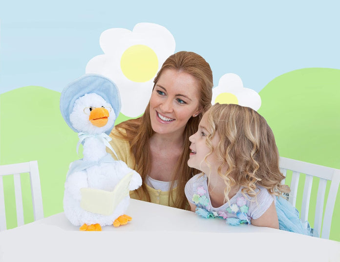 Mother Goose Storytelling Stuffed Animal | Blue