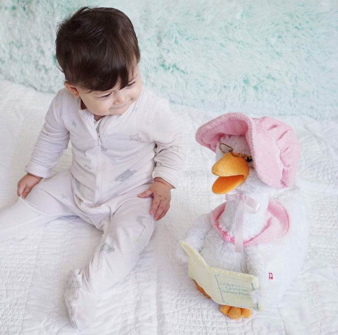 Mother Goose Storytelling Stuffed Animal | Pink