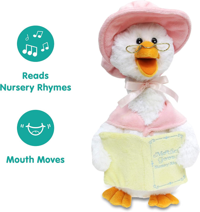 Mother Goose Storytelling Stuffed Animal | Pink
