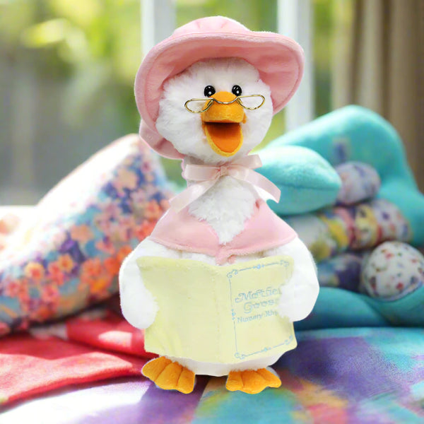 Mother Goose Storytelling Stuffed Animal | Pink