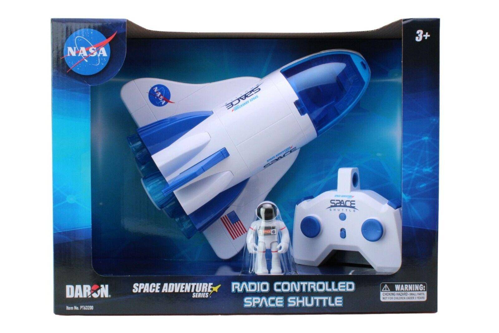 NASA Space Adventure Space Shuttle Remote Radio Control Lights Sound Figure 3+