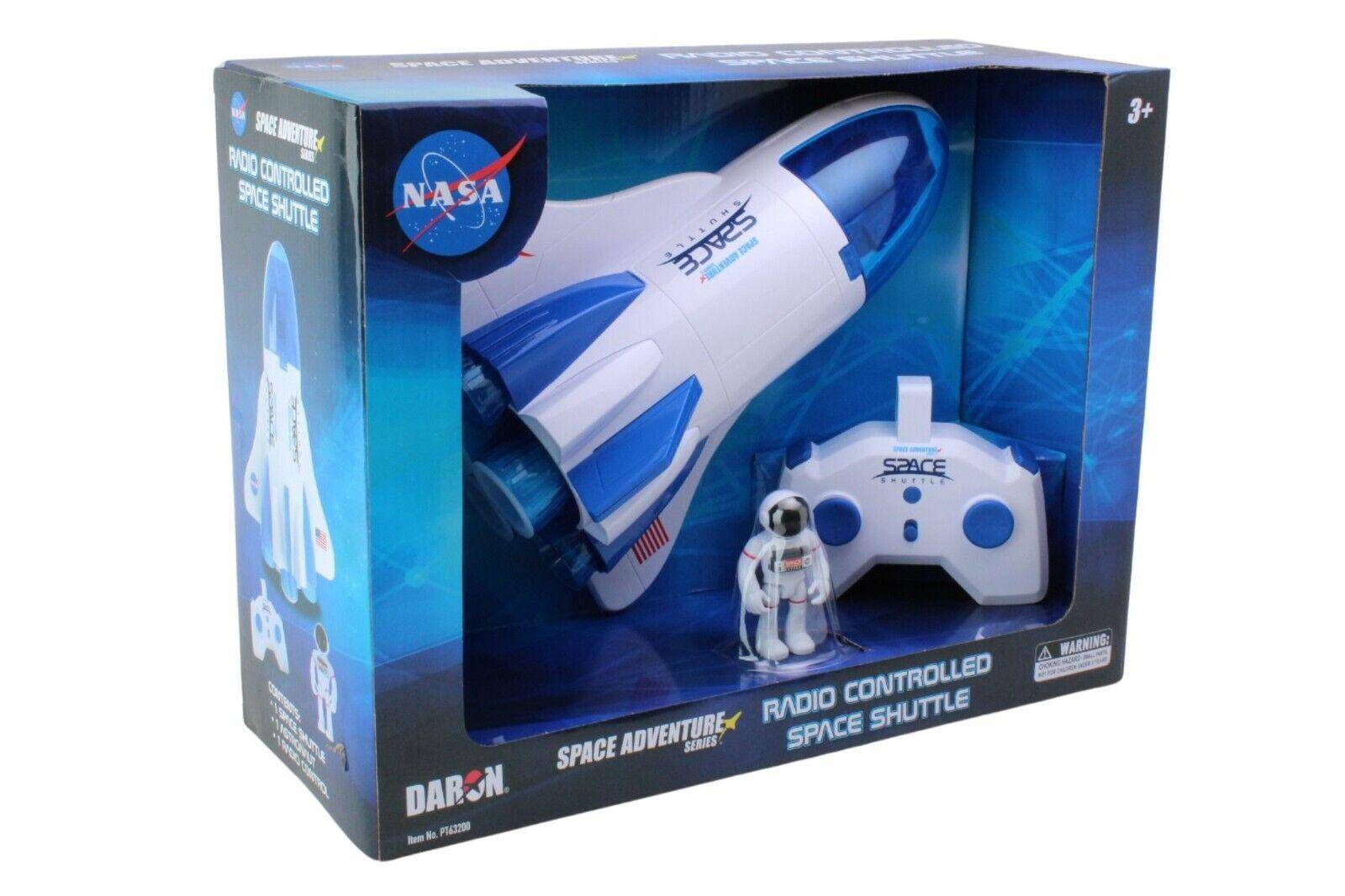NASA Space Adventure Space Shuttle Remote Radio Control Lights Sound Figure 3+