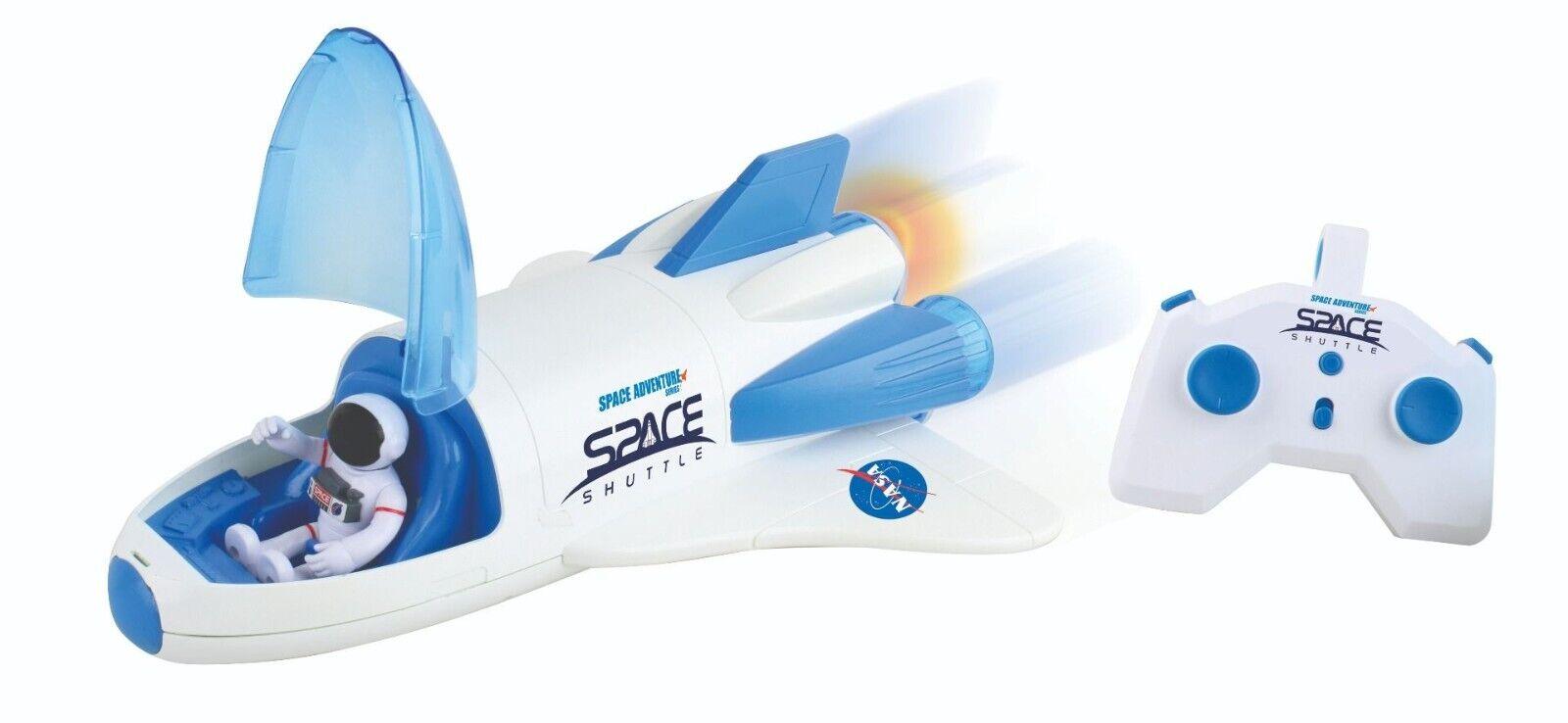 NASA Space Adventure Space Shuttle Remote Radio Control Lights Sound Figure 3+