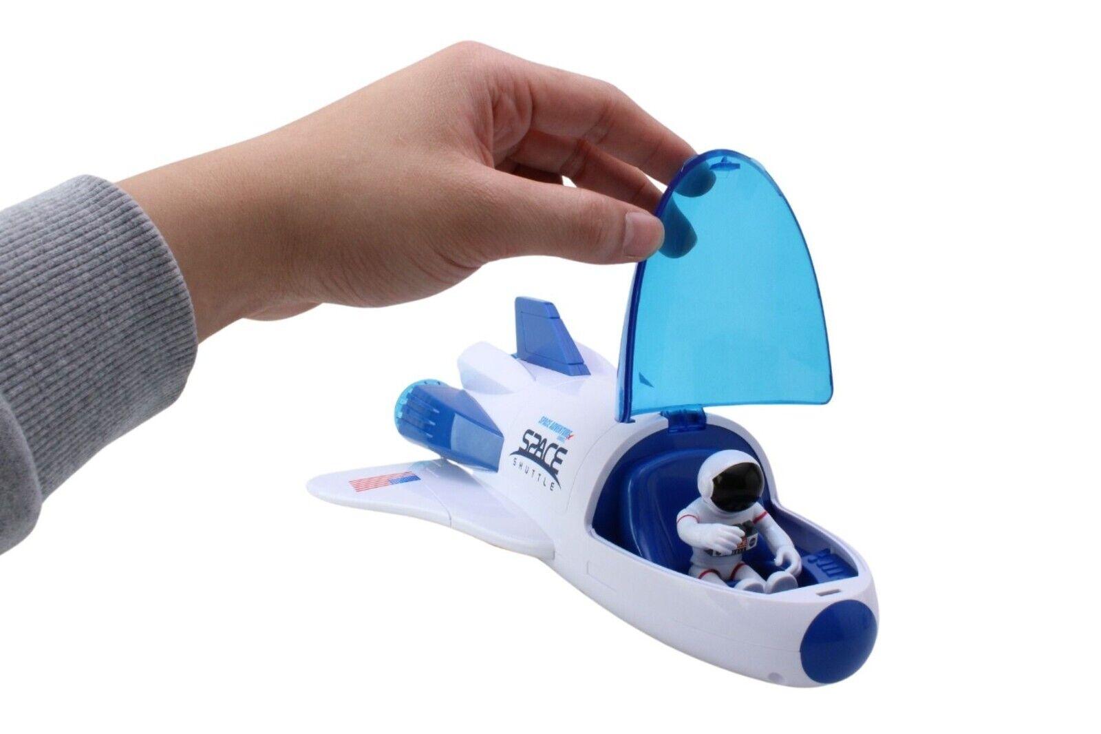 NASA Space Adventure Space Shuttle Remote Radio Control Lights Sound Figure 3+