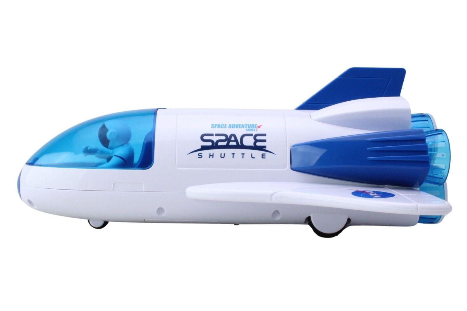 NASA Space Adventure Space Shuttle Remote Radio Control Lights Sound Figure 3+
