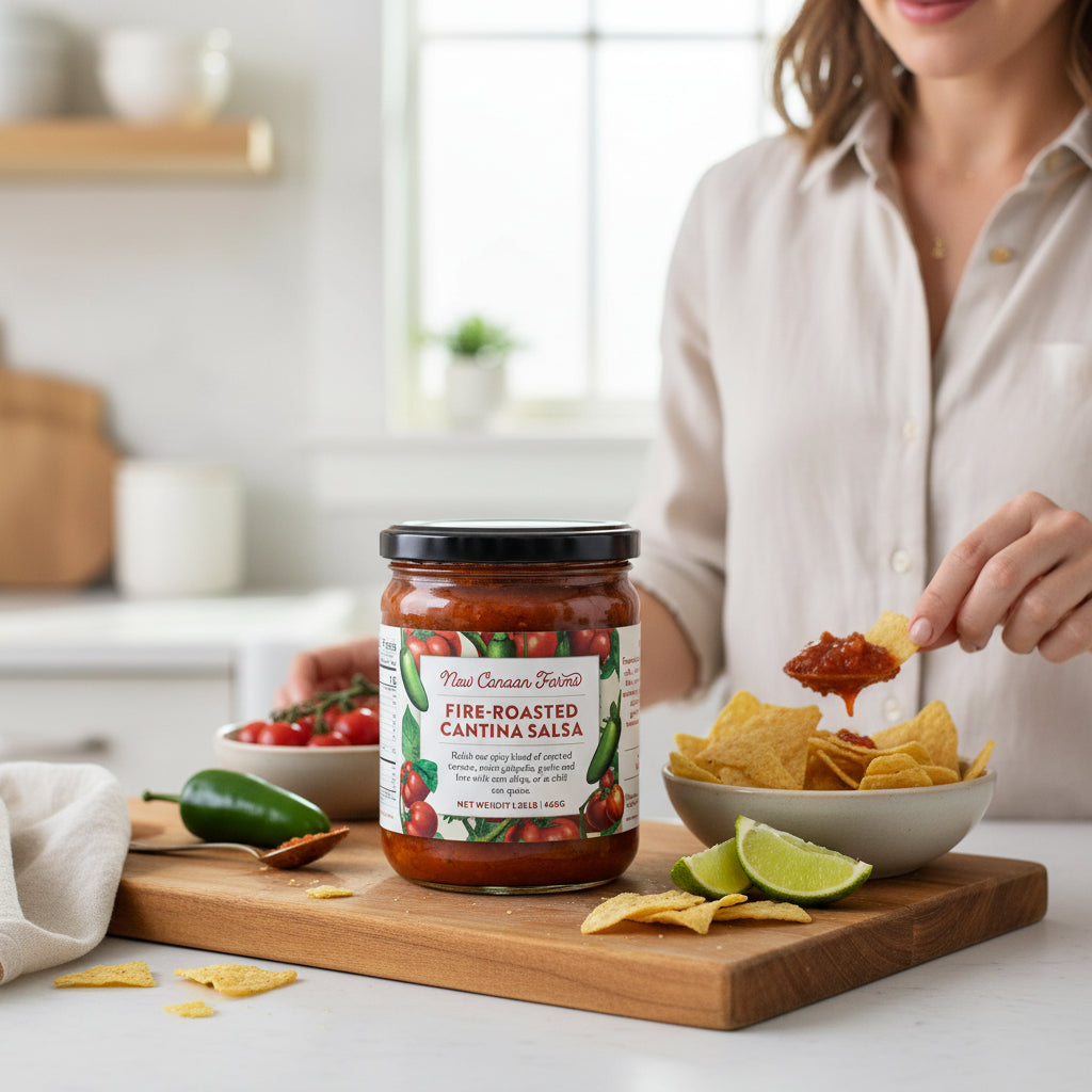 New Canaan Farms Fire Roasted Cantina Salsa