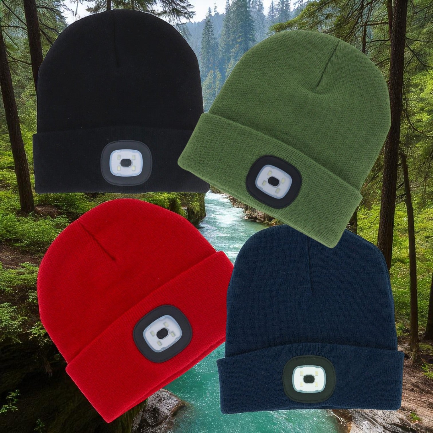 Night Scope Rechargeable Led Beanie