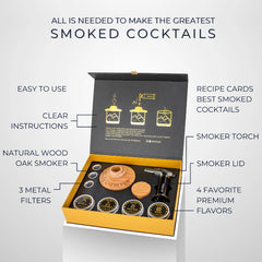NobleSip Cocktail Smoker Kit