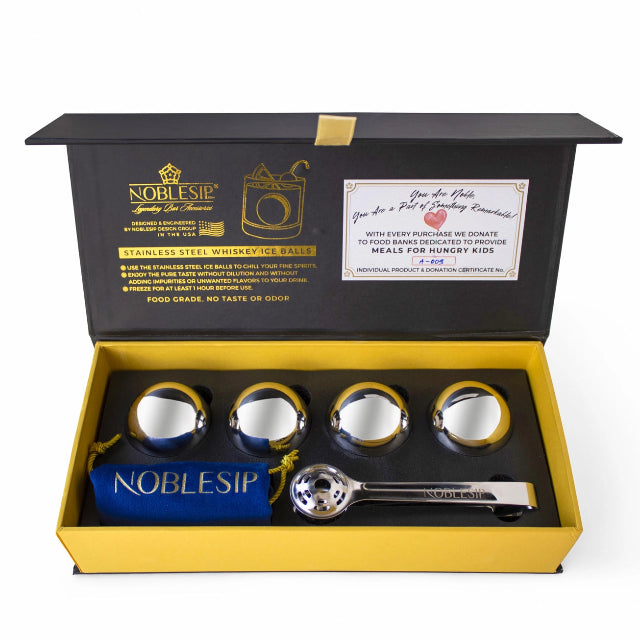 NobleSip Whiskey Ice Balls